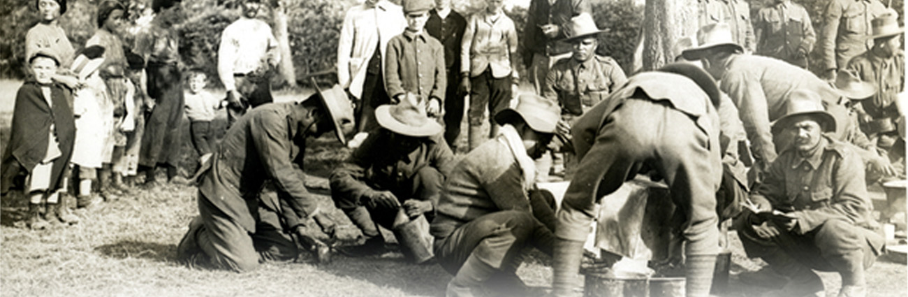 gurkhas cooking during world war 1